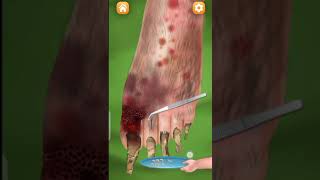 ASMR foot clinic for makeup nail beauty and feet care in doctor salon games screenshot 2