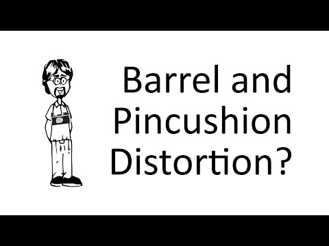 バレルとピンクッションの歪みとは何ですか？
