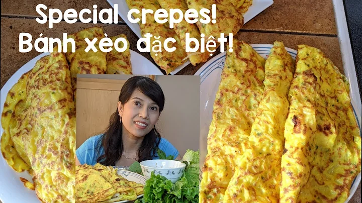 Banh Xeo Vietnamese crepes -  Bánh Xèo Đặc Biệt