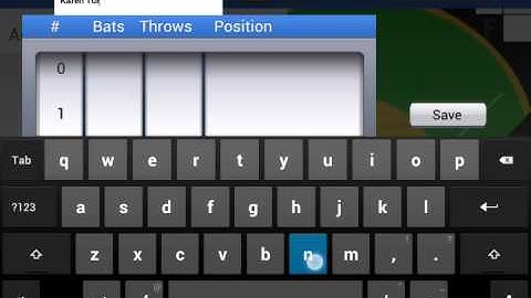 Scoring Basics with Baseball Scorebook