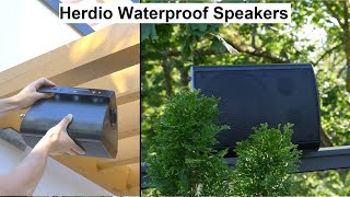 Herdio Outdoor Speakers Test & Review