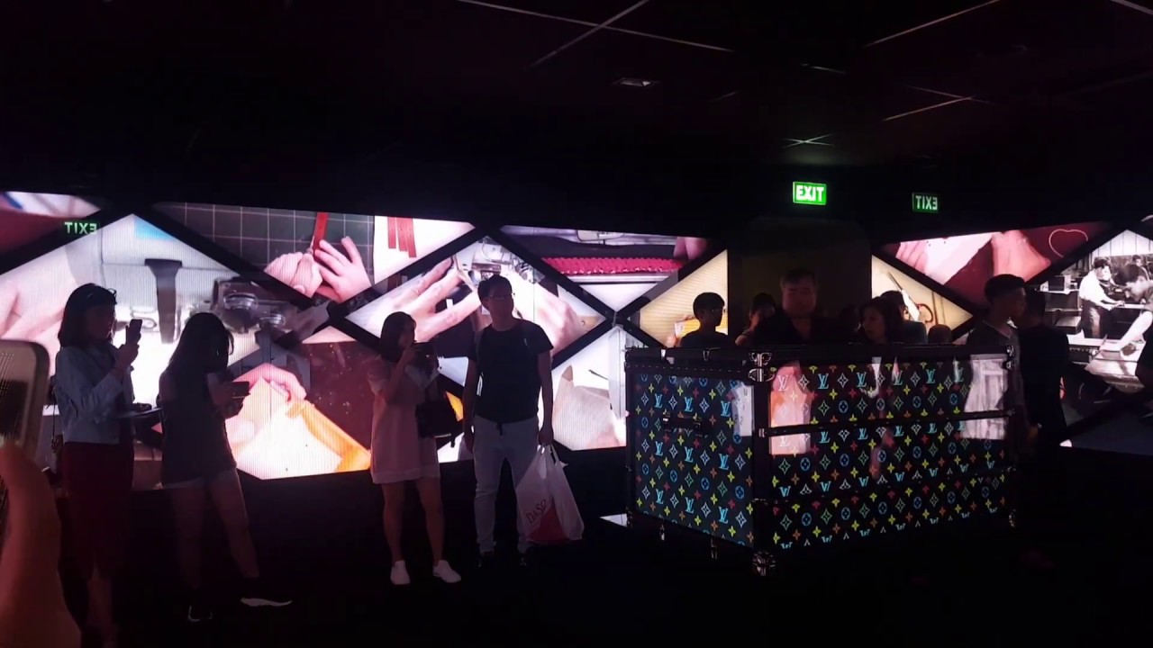 Louis Vuitton Time Capsule Exhibition Singapore 2017 Video - YouTube