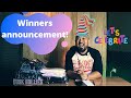 1st Channel Giveaway, Winners announced!!!