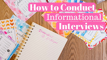 How to Conduct Informational Interviews! | The Intern Queen