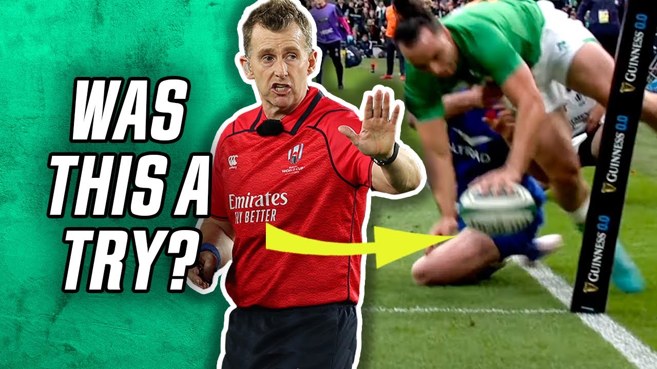 Should James Lowe's try against France have stood? | Whistle Watch