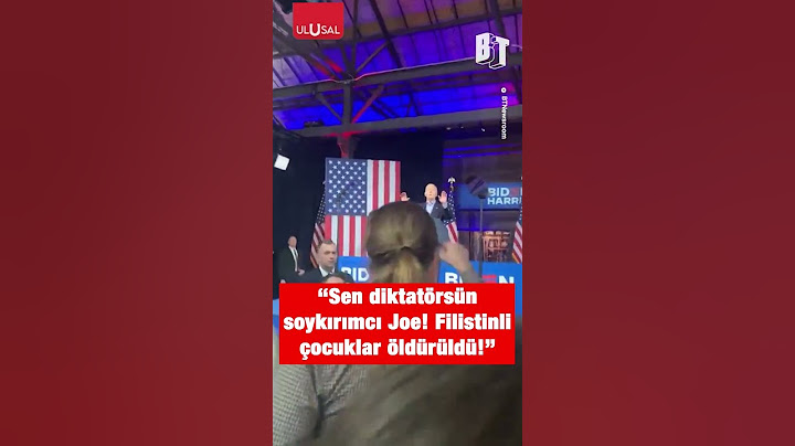Joe Biden'a miting esnasında Filistin destekçisi bir şahıs sert tepki gösterdi #filistin #shorts