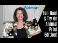 Walmart Fall 2019 Haul & Try On Animal Print Edition!  Over 50