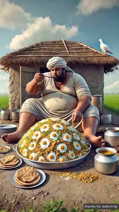 The Farmer eats all of his pigeon #ai #facts #ihavethisthingwithplants #cartoon