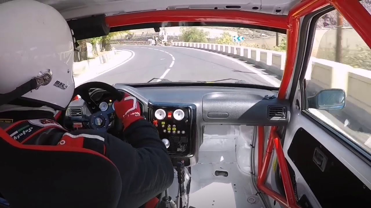 On Board Subida Tamaimo 2019 ( Peugeot 106 1.6 8v Rallye) Pedro J. Cabrera
