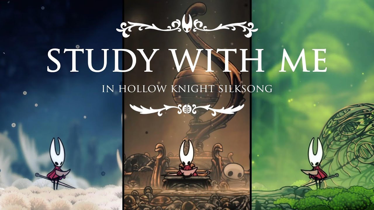Study With Me In Hollow Knight Silksong | Music & Ambience | Pomodoro 25/5