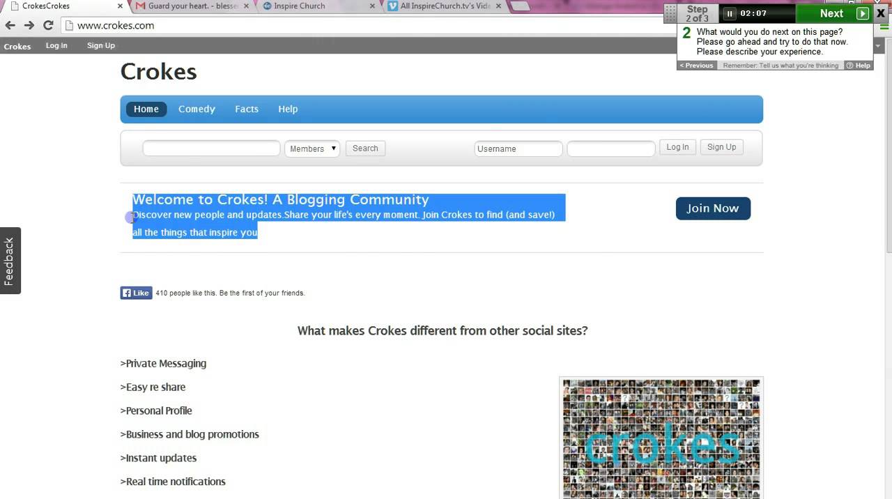 Can this new social network beat twitter & other social networks? Review of Crokes.com by media.