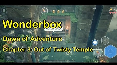 Wonderbox gameplay| Out of Twisty Temple | apple arcade
