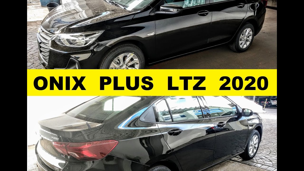 Detalhes novo Chevrolet Onix LTZ plus (sedan) preto ouro negro 2020 