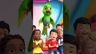 green parrot learning fun song #learning #kids