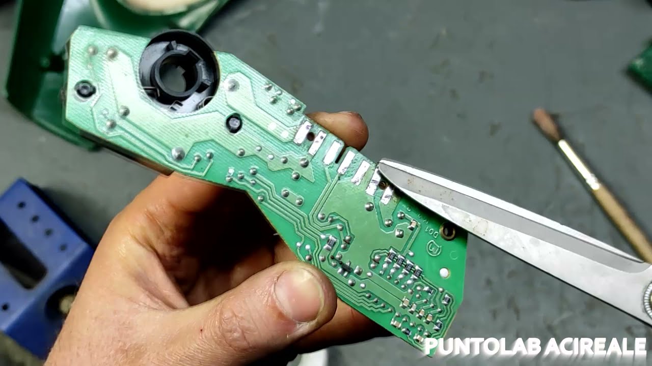 Folletto vk 135 - Riparazione scheda elettronica (repair electronic board)  - YouTube