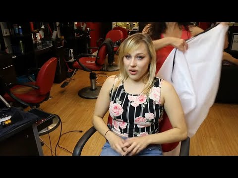 Aly AZ - Pt 1: Long Blonde Hair to Short Pixie!!! (Free Video)