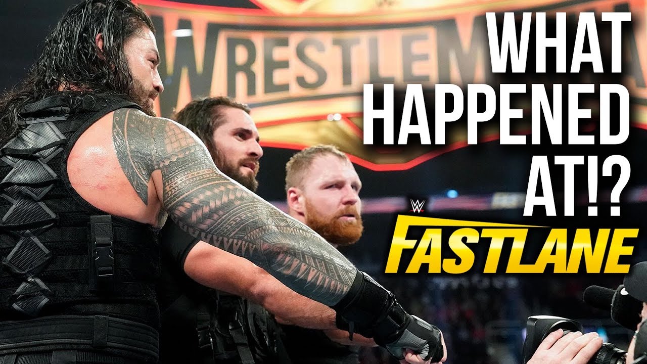 WHAT HAPPENED AT: WWE Fastlane 2019