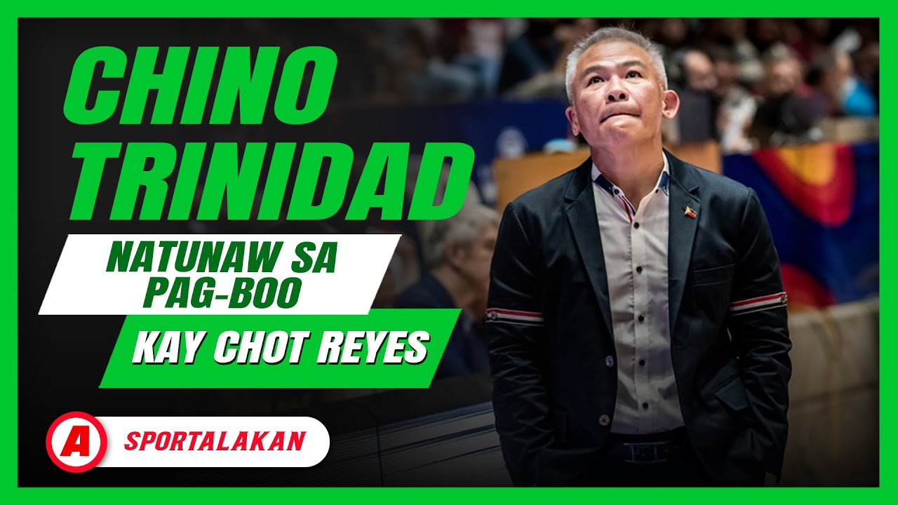 Chino Trinidad natunaw sa pag-boo kay Chot Reyes - YouTube