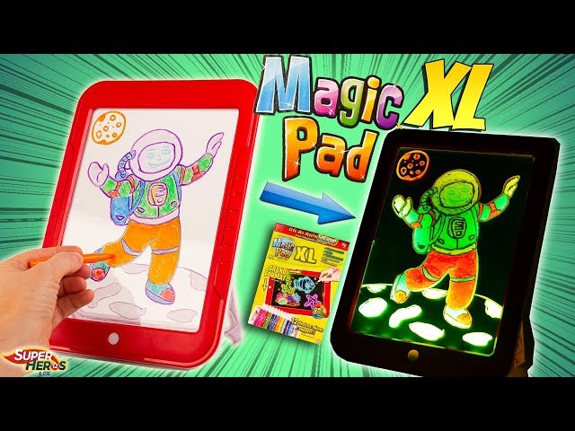 Tablette à dessins lumineuse Magic Pad XL - Gulli Créa