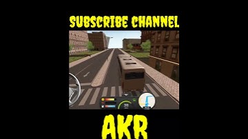 COACH BUS SIMULATOR PART 01 #AKR #shorts