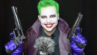 Relax with The Joker - ASMR whisper, metal, fabric, replying to comments (parody)