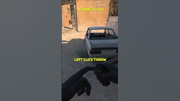 Tunnel Flash On B Site CS2 Dust 2 #shorts