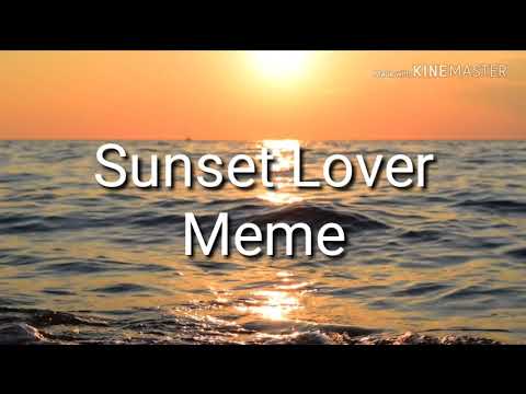 Sunset Lover meme (gachaverse)