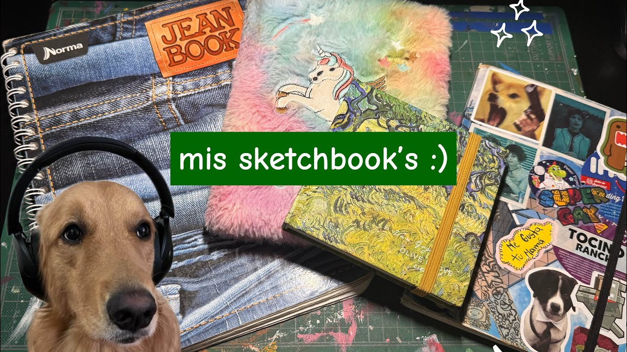 Sketchbook tour 1ra Edición (mis inicio, ¿cómo encontré mi estilo de dibujo?)