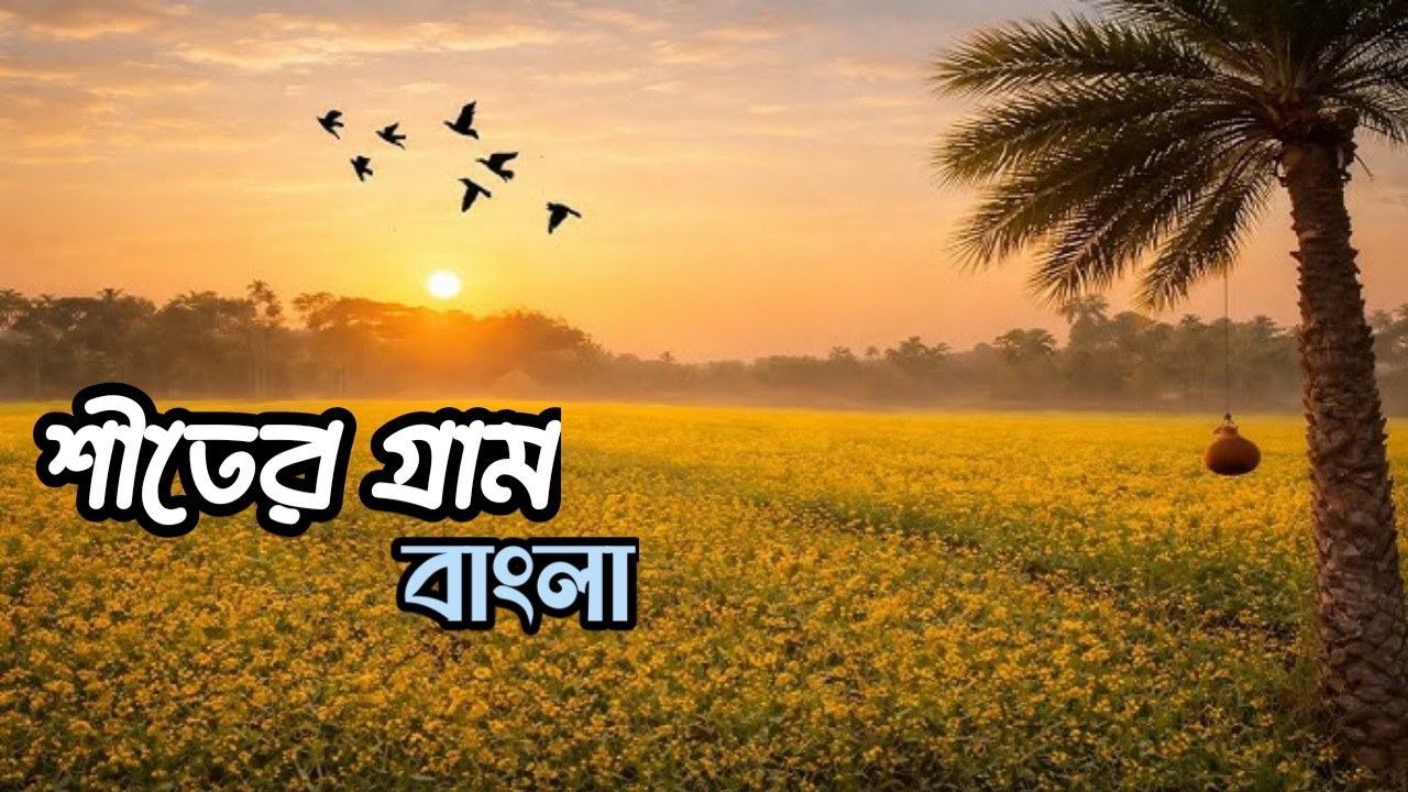 শীতের গ্রাম বাংলা || Winter Village Bengali || Tangail