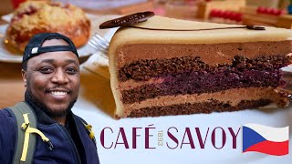 Where to Find the Best Czech Desserts in Prague: Café Savoy