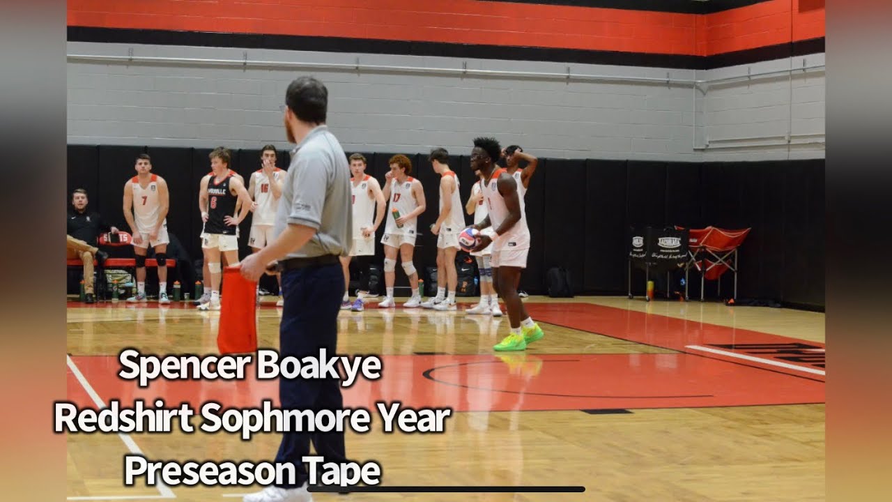 Spencer Boakye Sophmore Year Redshirt Preseason Tape YouTube