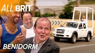 Gavin & Troy Meet Wink McAndrew While Madge Rides in a Popemobile! | Benidorm S03 E06 | All Brit