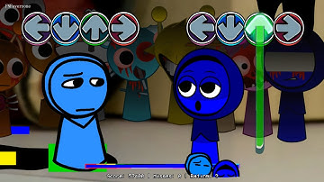 [SWAP] FNF Sprunked All Phases Sings Sliced Pibby | Incredibox Sprunki FNF Mods