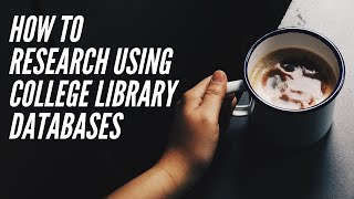 Researching Using College Databases Wealth