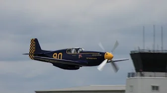 P-51C Mustang Thunderbird High Speed Pass Reading PA June-08-2025