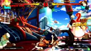 2014/8/23 GGXrd Mikado stream - Nakamura(MI) matches