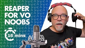 How To Use Reaper for Voice Over in just 16 MINUTES!
