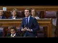 Casado pone contra las cuerdas a Sánchez: "Es partícipe de un golpe de Estado"