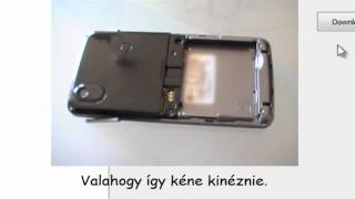 How to Flash Lg Kp 500 (Magyar)