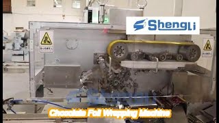 150pcs/min chocolate bar foil wrapping machine bopp chocolate packaging machine