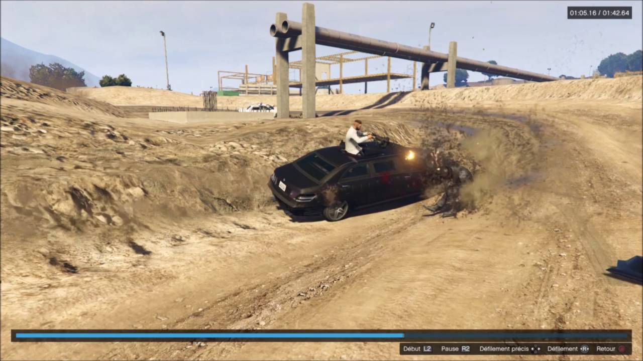 Carnage avec la limousine armée