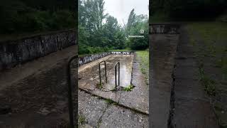 Concrete Swimming Pool At Hitlers Wolf Canyon Hq And Fuhrer Bunker Site In France