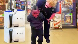 kid caught STEALING PS5.. (BIG MISTAKE)