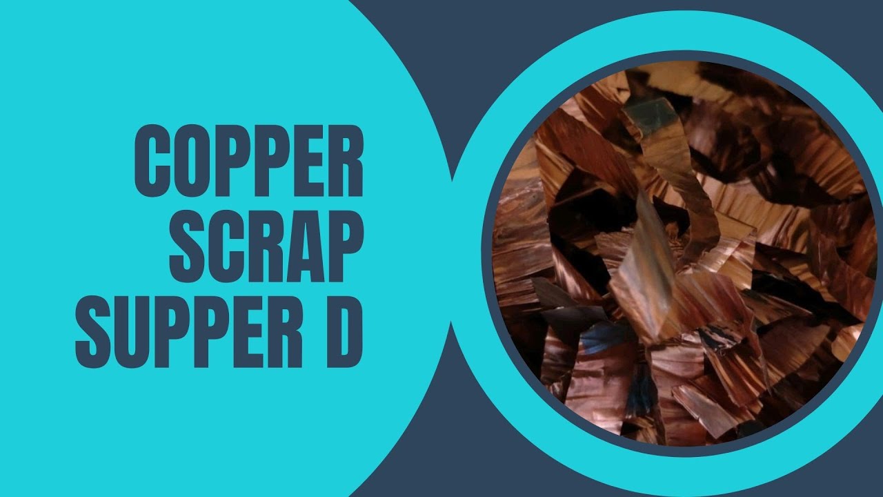 copper super d heavy rod scrap YouTube
