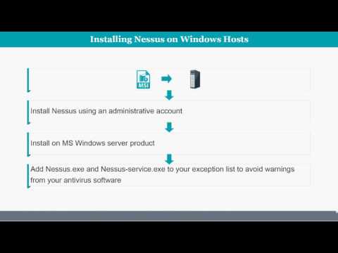 Nessus Professional - Install on Windows OS