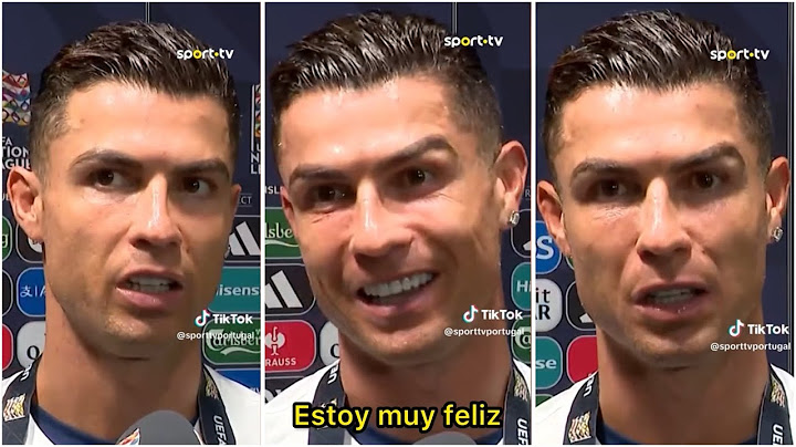 Entrevista a Cristiano Ronaldo tras ser campeón de Nations League (SUBTITULADO) 🗣️🇵🇹