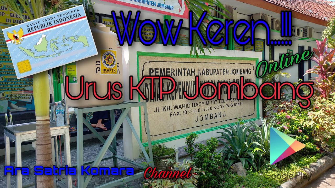 Tutorial Urus KTP Jombang 