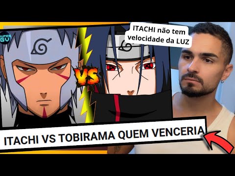 ITACHI VS TOBIRAMA QUEM VENCERIA em Naruto Shippuden - react