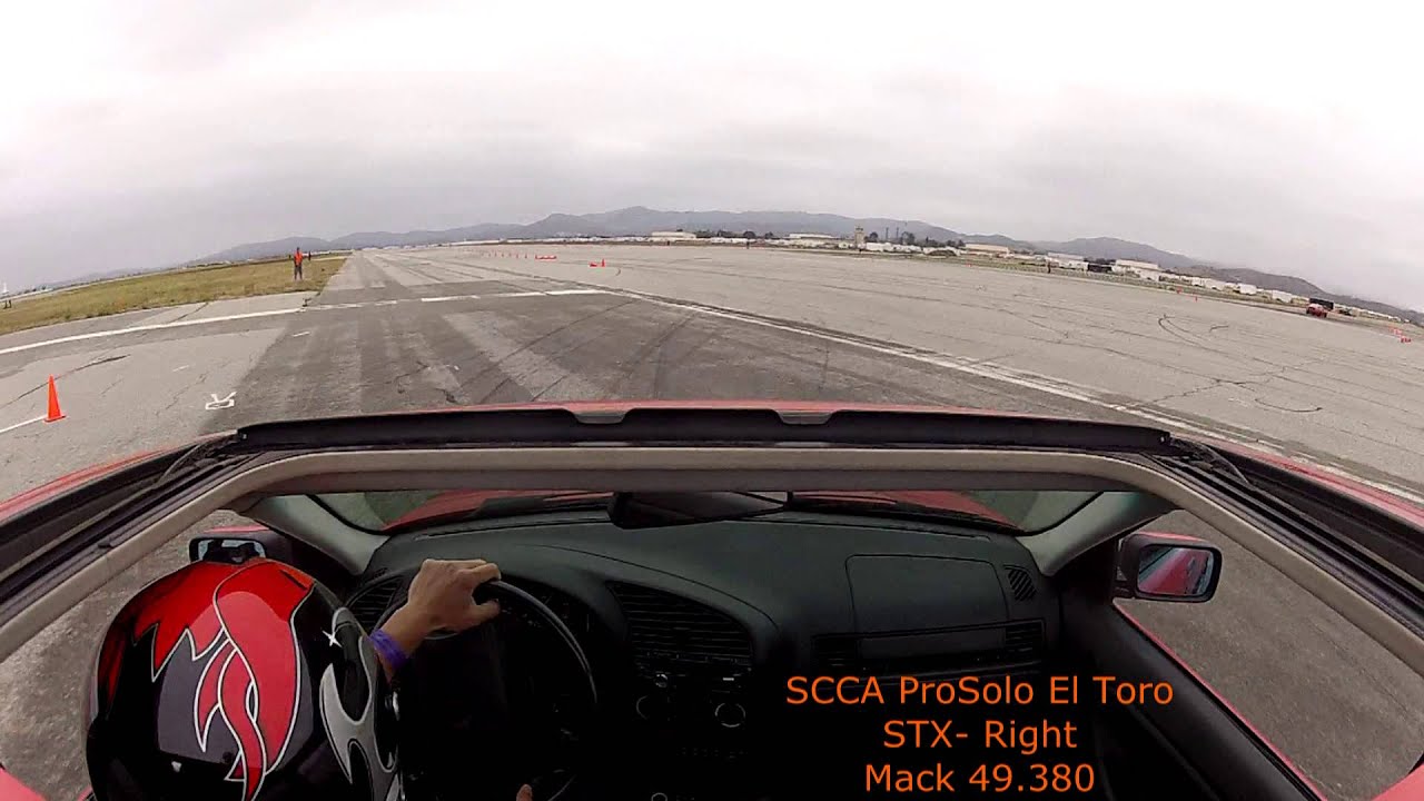 SCCA ProSolo @ El Toro - STX e36 