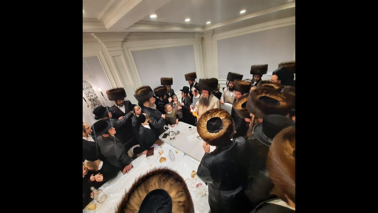 האדמו"ר מלעלוב בביקור בארה"ב